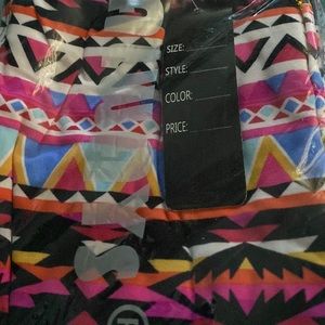 Aztec print leggings one size s/m/l very comfortable